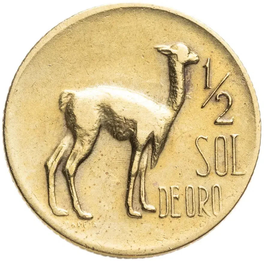 Перу 1/2 соля (sol) 1967