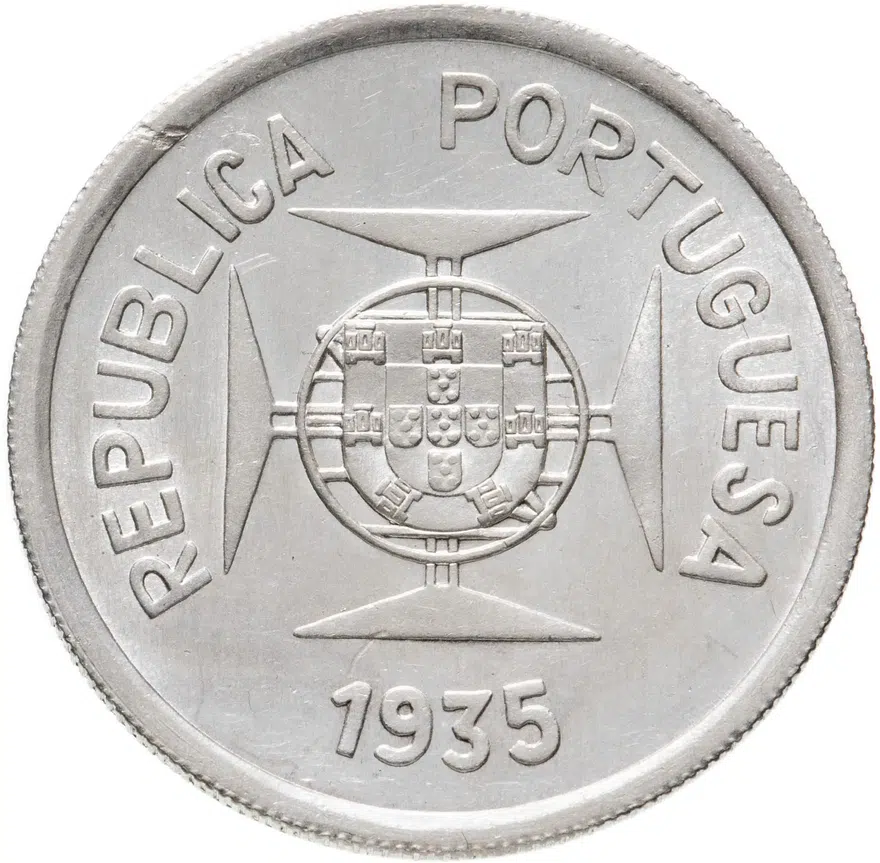 Индия (Португальская) 1 рупия (rupee) 1935