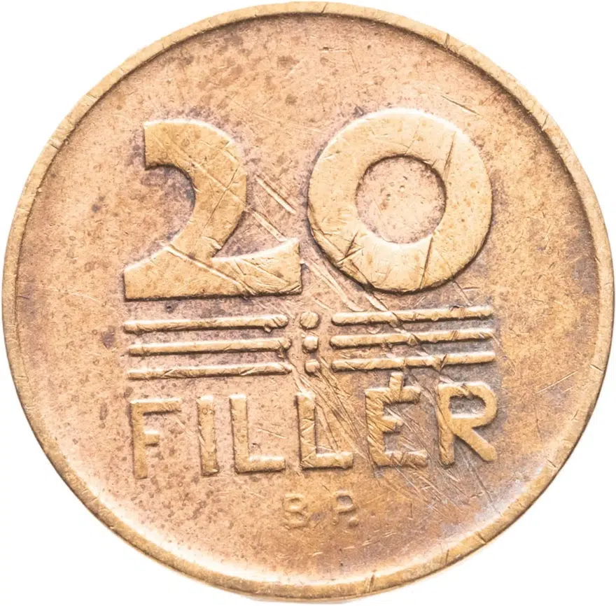 Венгрия 20 филлеров (filler) 1950