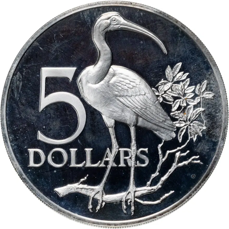 Тринидад и Тобаго 5 долларов (dollars) 1974