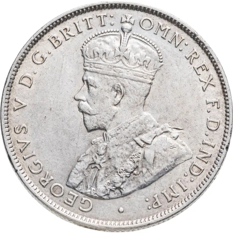 Британская Западная Африка 2 шиллинга (shillings) 1918, реверс