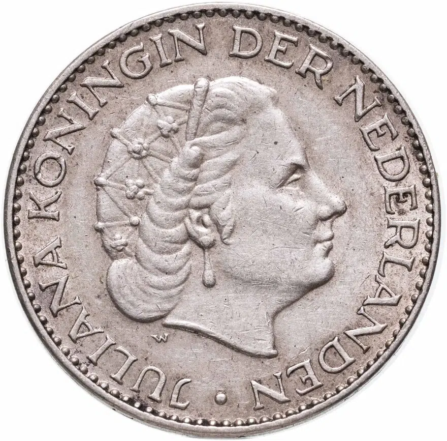 Нидерланды 1 гульден (gulden) 1956