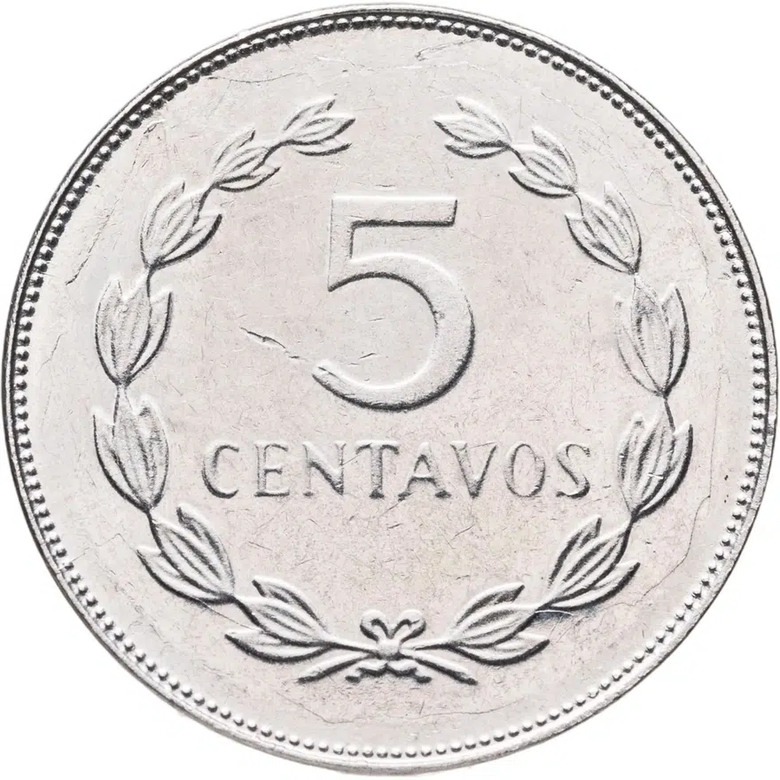 Сальвадор 5 сентаво (centavos) 1994