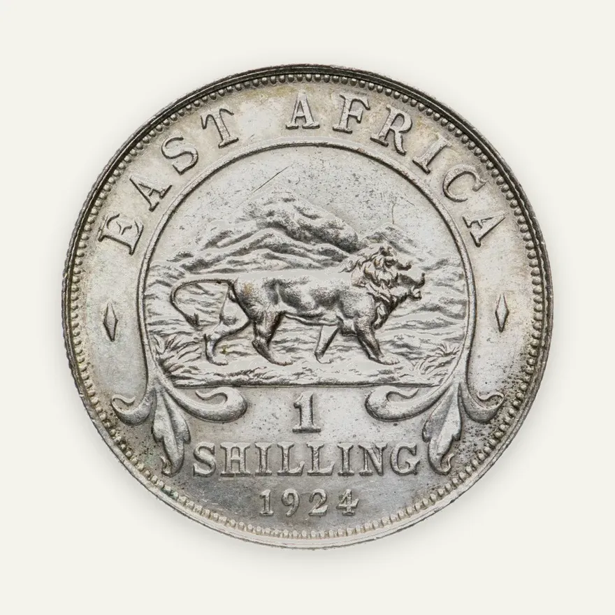 Британская Восточная Африка 1 шиллинг (shilling) 1924