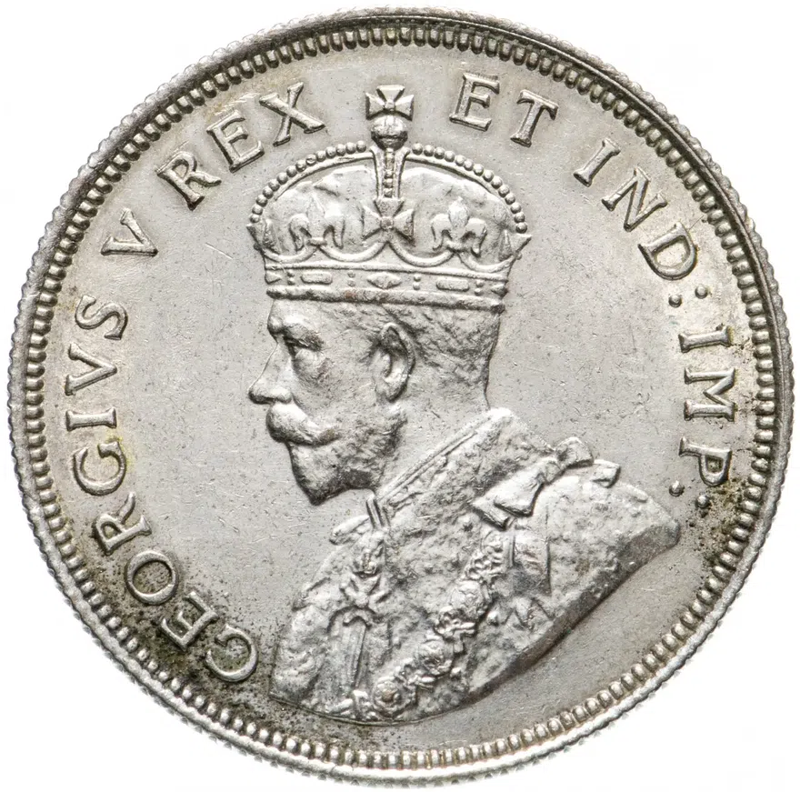 Британская Восточная Африка 1 шиллинг (shilling) 1924, реверс