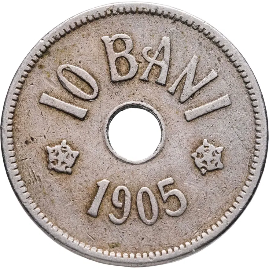Румыния 10 банов (bani) 1905