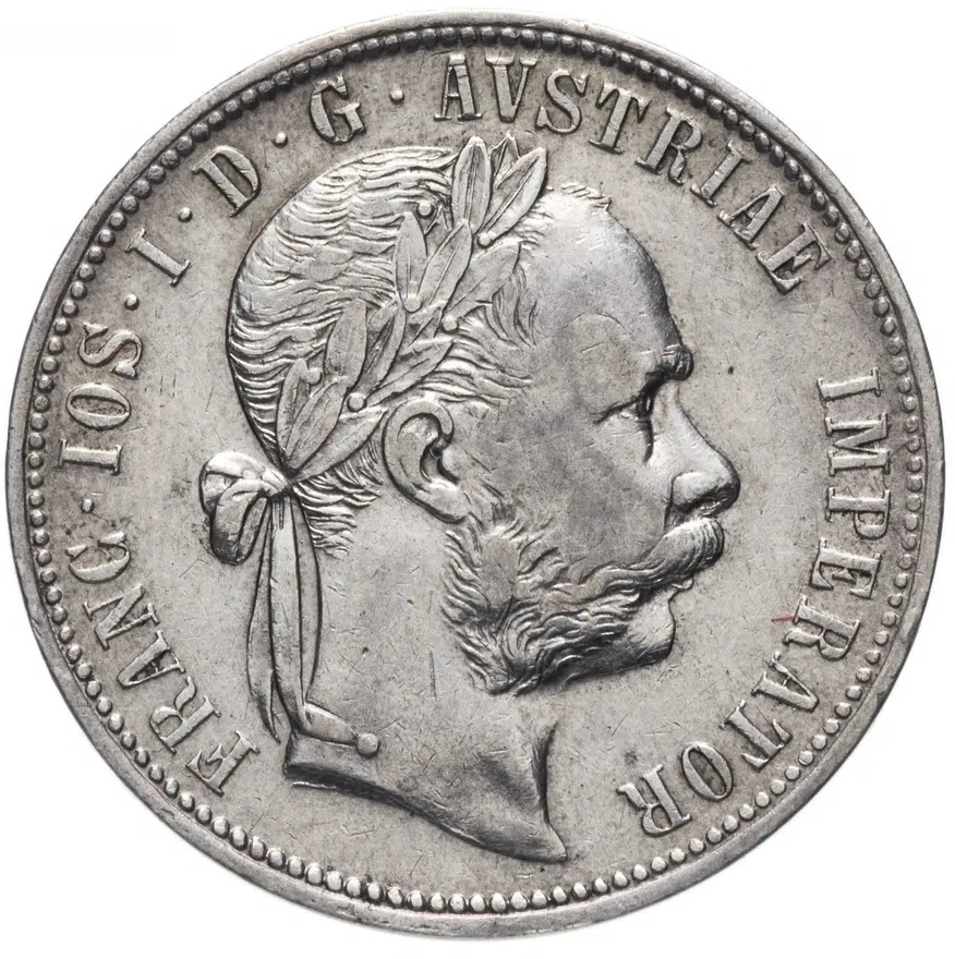 Австрия 1 флорин (florin) 1884