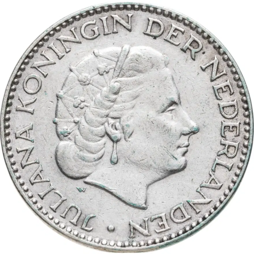 Нидерланды 1 гульден (gulden) 1955