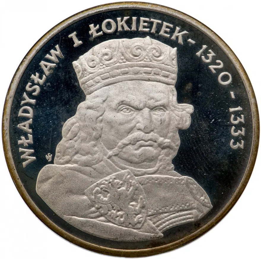 Польша 500 злотых (zlotych) 1986   Польские правители - Король Владислав I Локетек, реверс