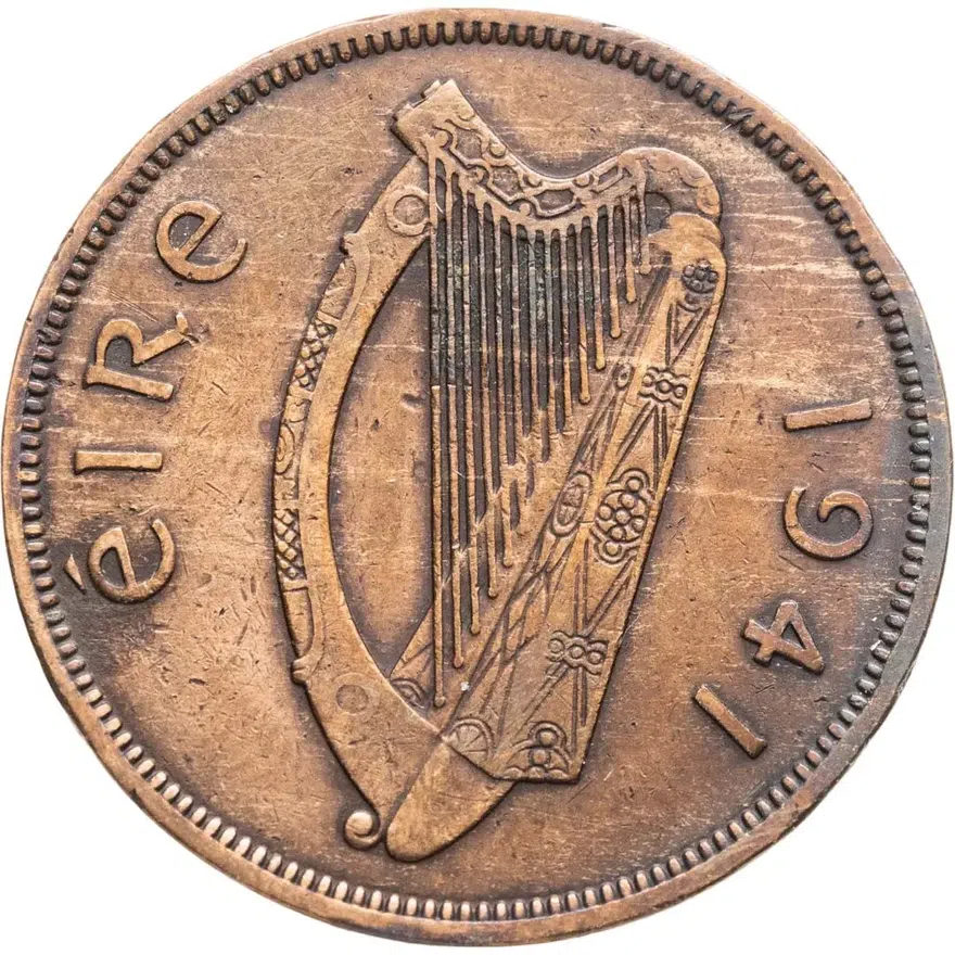 Ирландия 1 пенни (penny) 1941