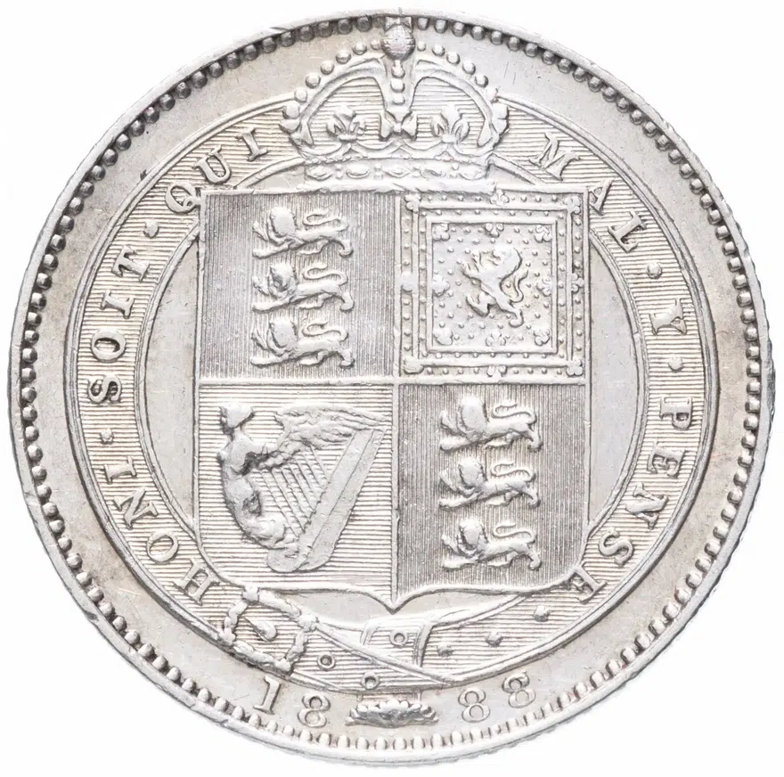 Великобритания 1 шиллинг (shilling) 1888