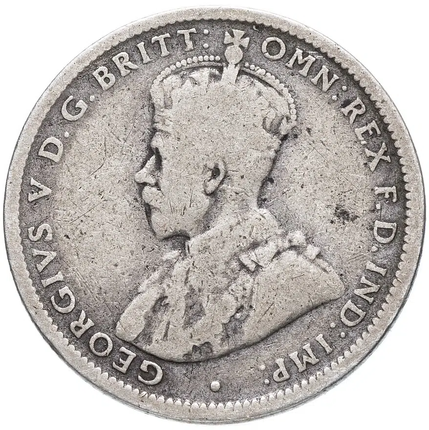 Австралия 1 шиллинг (shilling) 1916