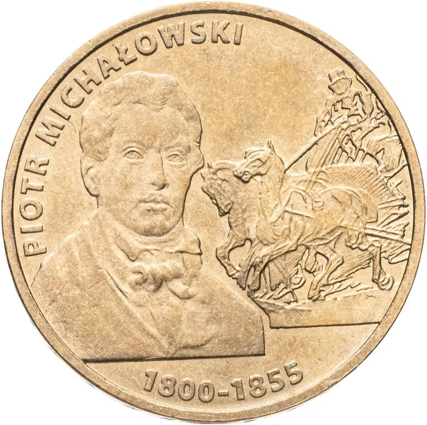Польша 2 злотых (zlote) 2012  Художники Польши 19-20 века - Петр Михаловский, аверс