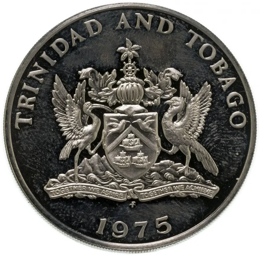 Тринидад и Тобаго 1 доллар (dollar) 1975, реверс