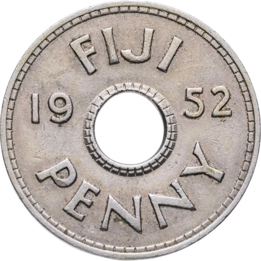 Фиджи 1 пенни (penny) 1952