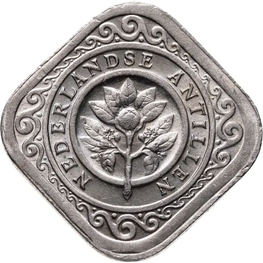 Нидерландские Антильские острова 5 центов (cents) 1963, реверс