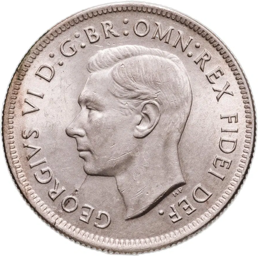 Австралия 2 шиллинга (florin, shillings) 1951  50 лет Федерации, реверс