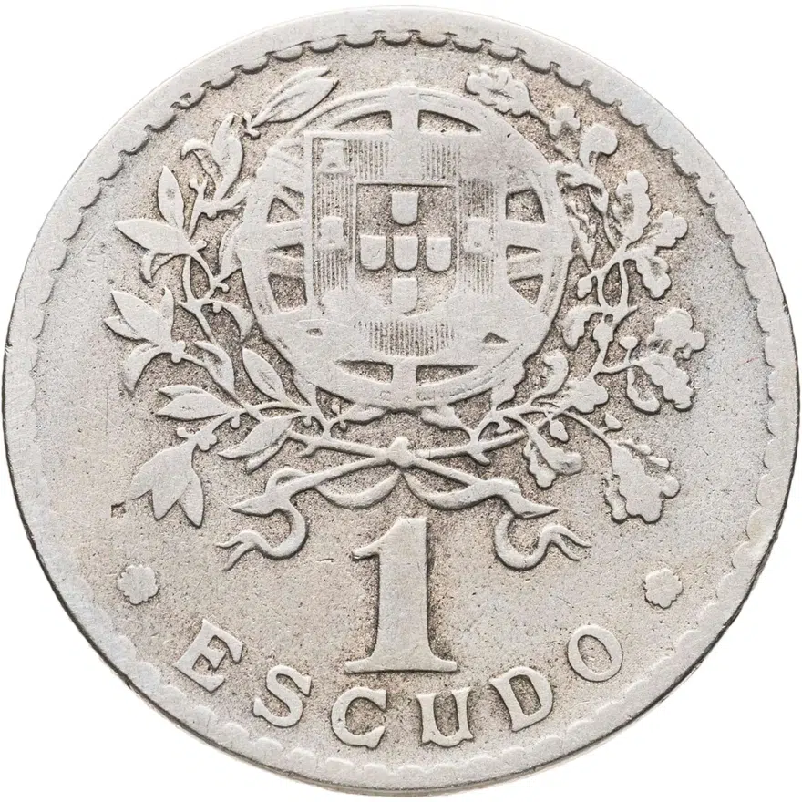 Португалия 1 эскудо (escudo) 1945