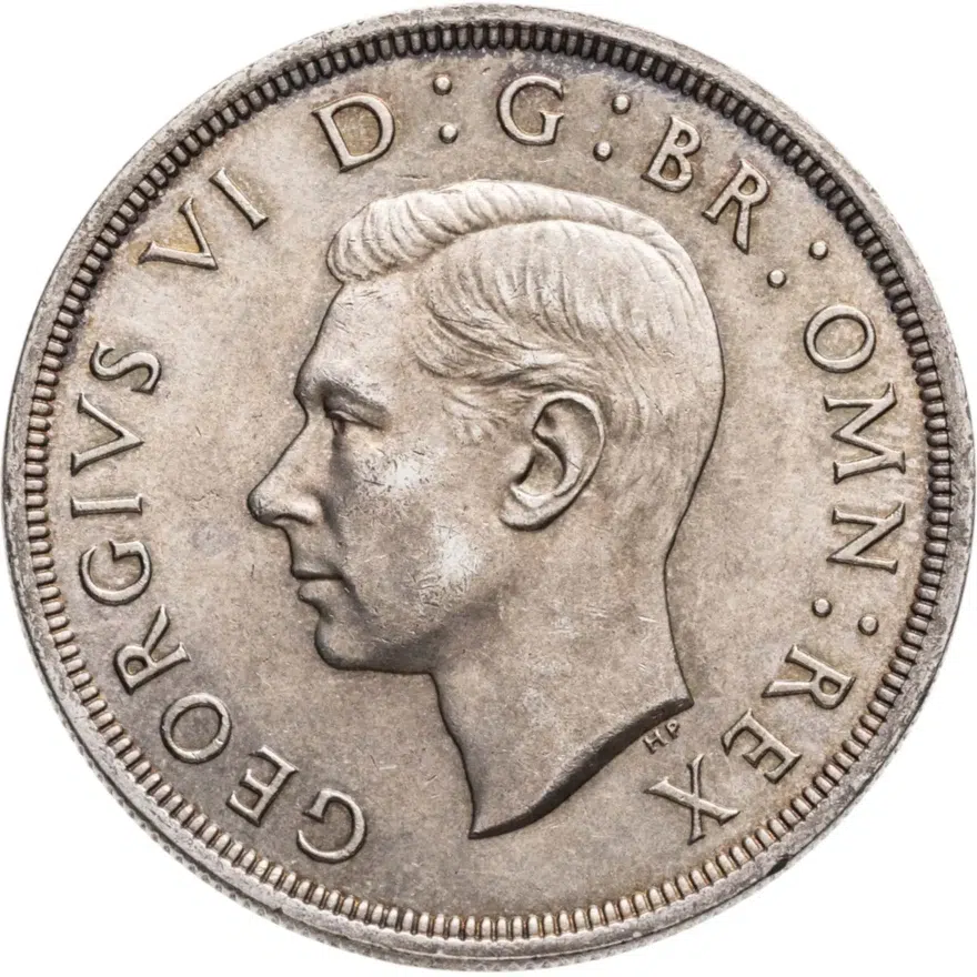 Великобритания 1 крона (crown) 1937  Коронация Короля Георга VI, аверс
