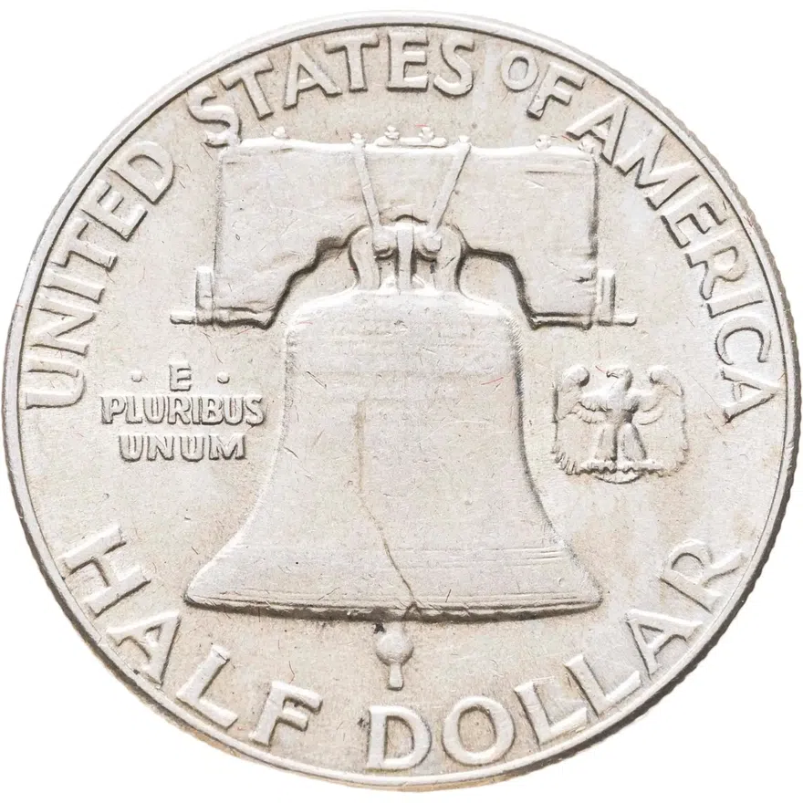 США 50 центов (1/2 доллара, half dollar) 1952, реверс
