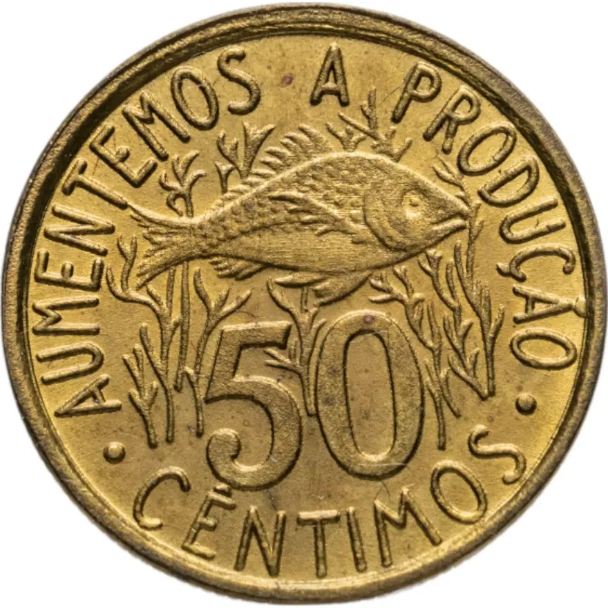 Сан-Томе и Принсипи 50 сентимо (centimos) 1977