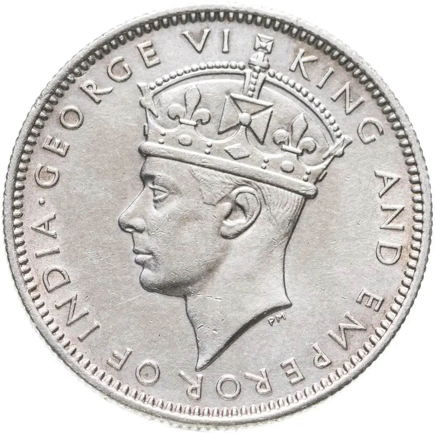 Малайя 20 центов (cents) 1943, реверс