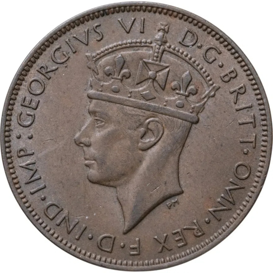 Джерси 1/24 шиллинга (shilling) 1937, реверс
