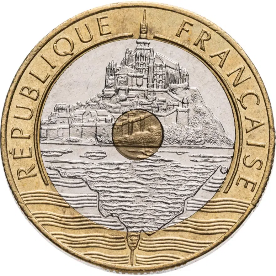 Франция 20 франков (francs) 1992