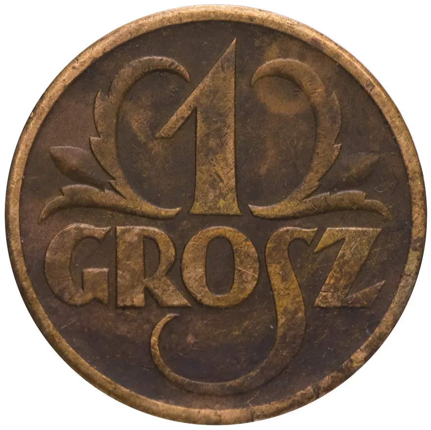 Польша 1 грош 1938
