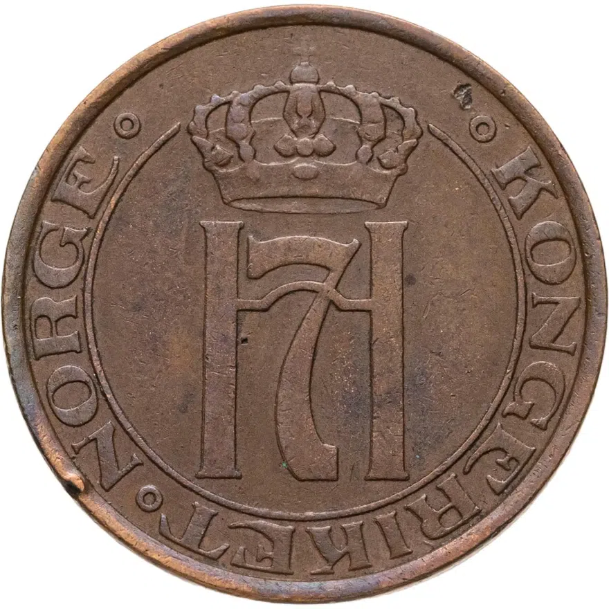 Норвегия 5 эре (ore) 1931