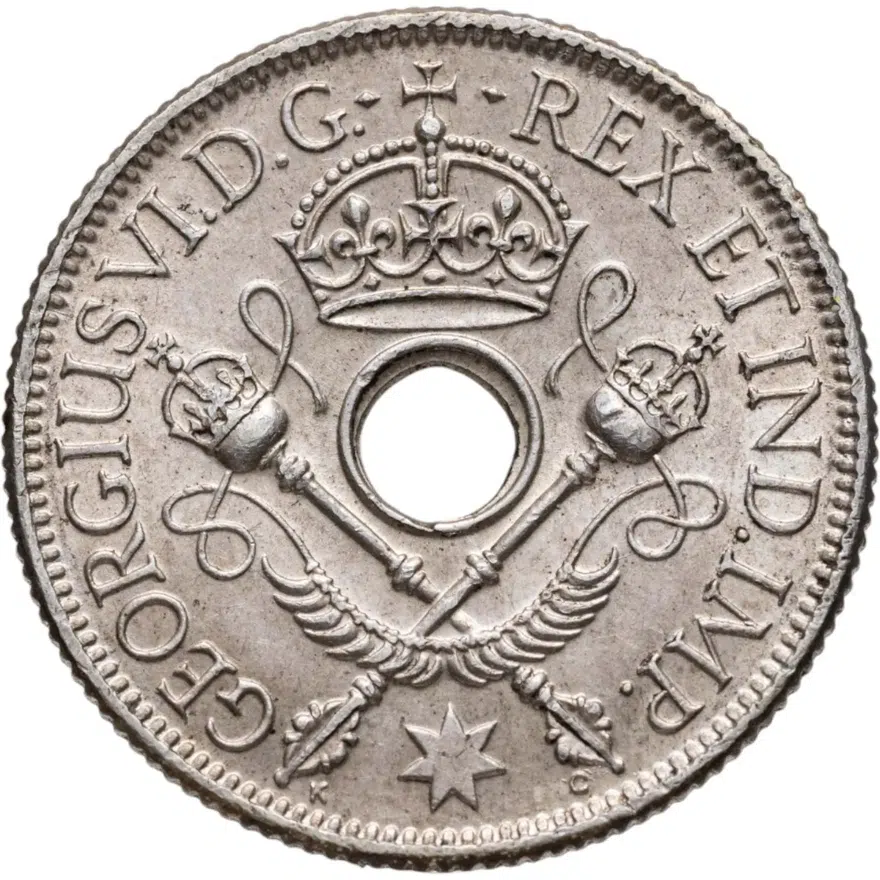 Новая Гвинея 1 шиллинг (shilling) 1938