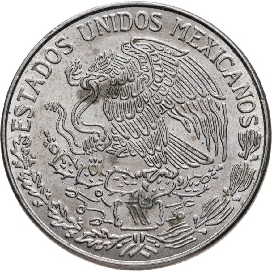 Мексика 1 песо (peso) 1978, реверс