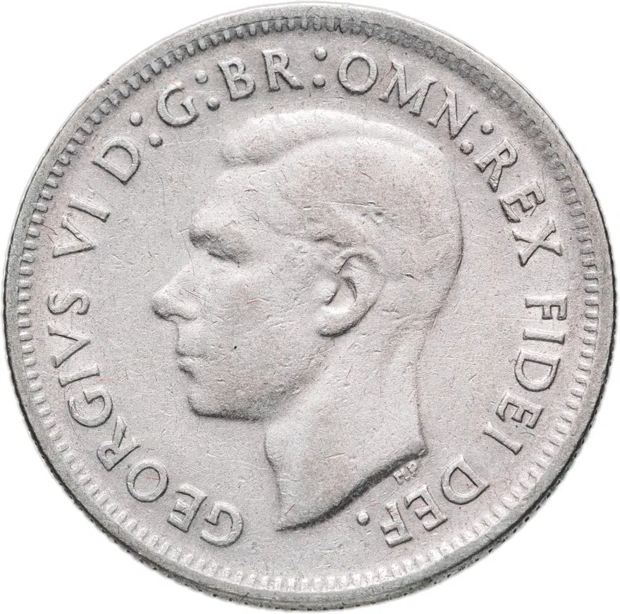 Австралия 1 шиллинг (shilling) 1952
