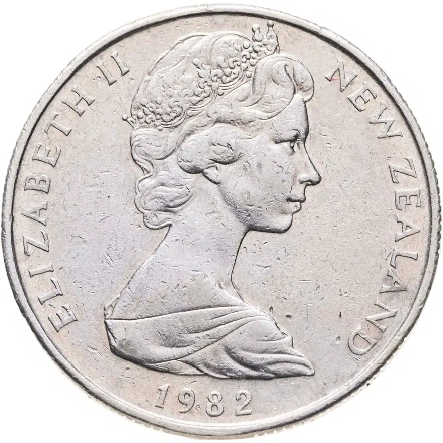 Новая Зеландия 50 центов (cents) 1982