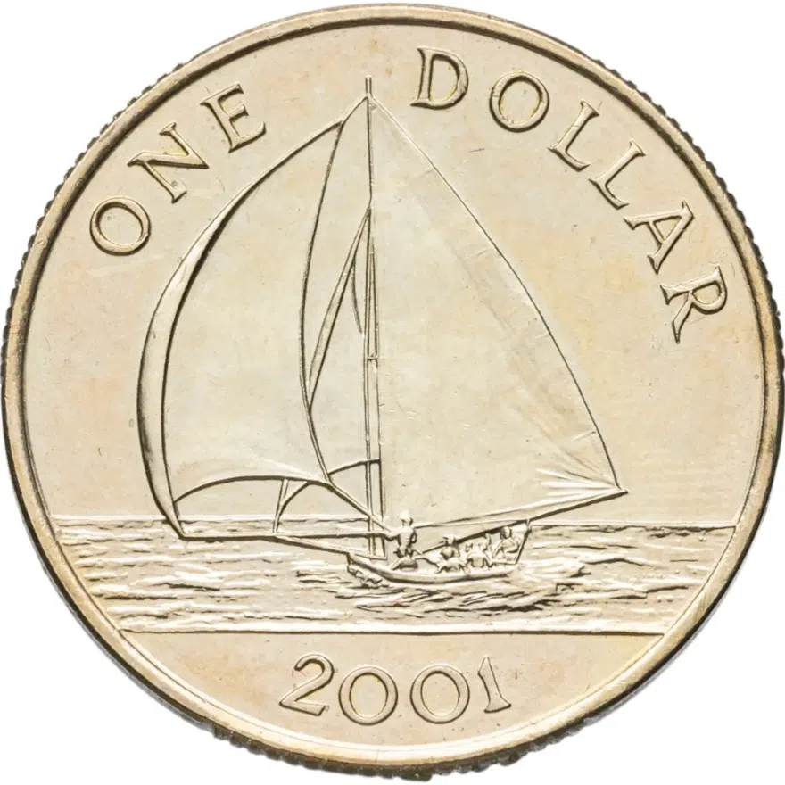Бермуды 1 доллар (dollar) 2001