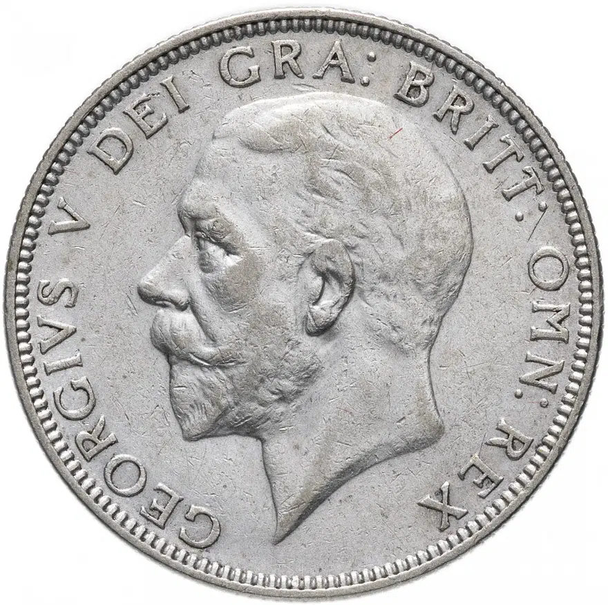 Великобритания 2 шиллинга (флорин, shillings) 1936, аверс