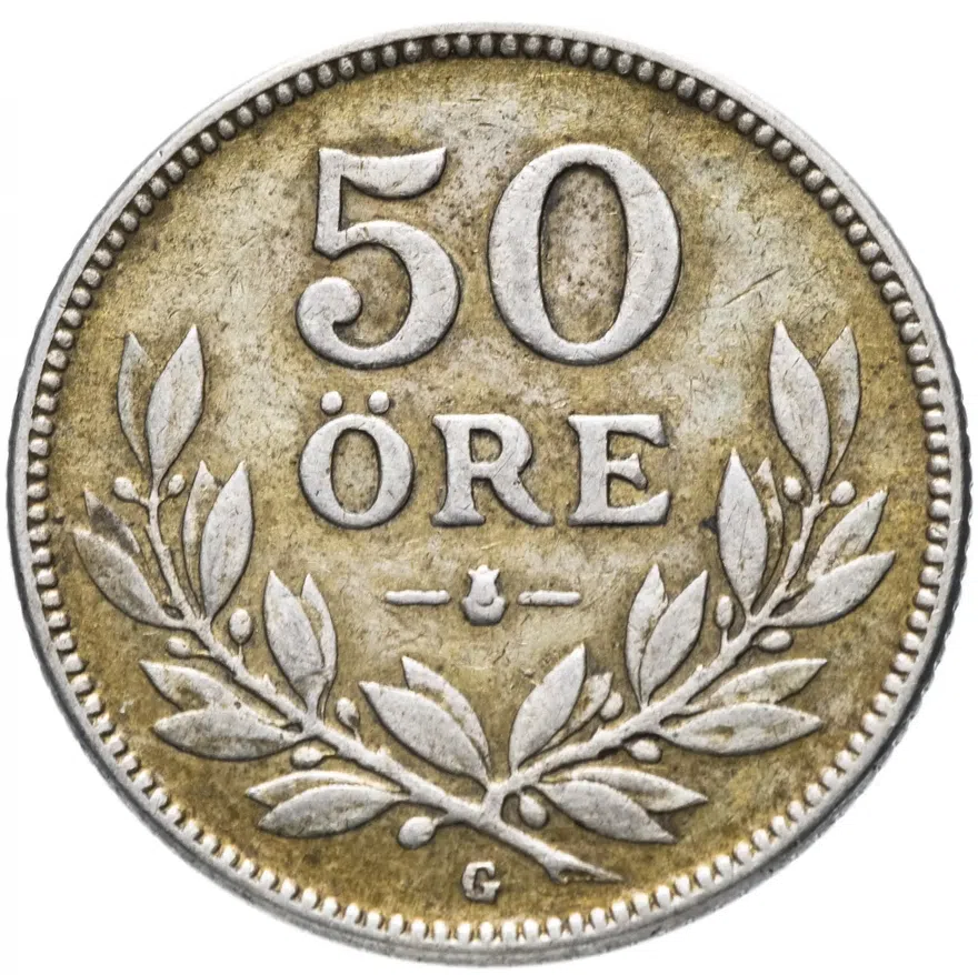 Швеция 50 эре (ore) 1935