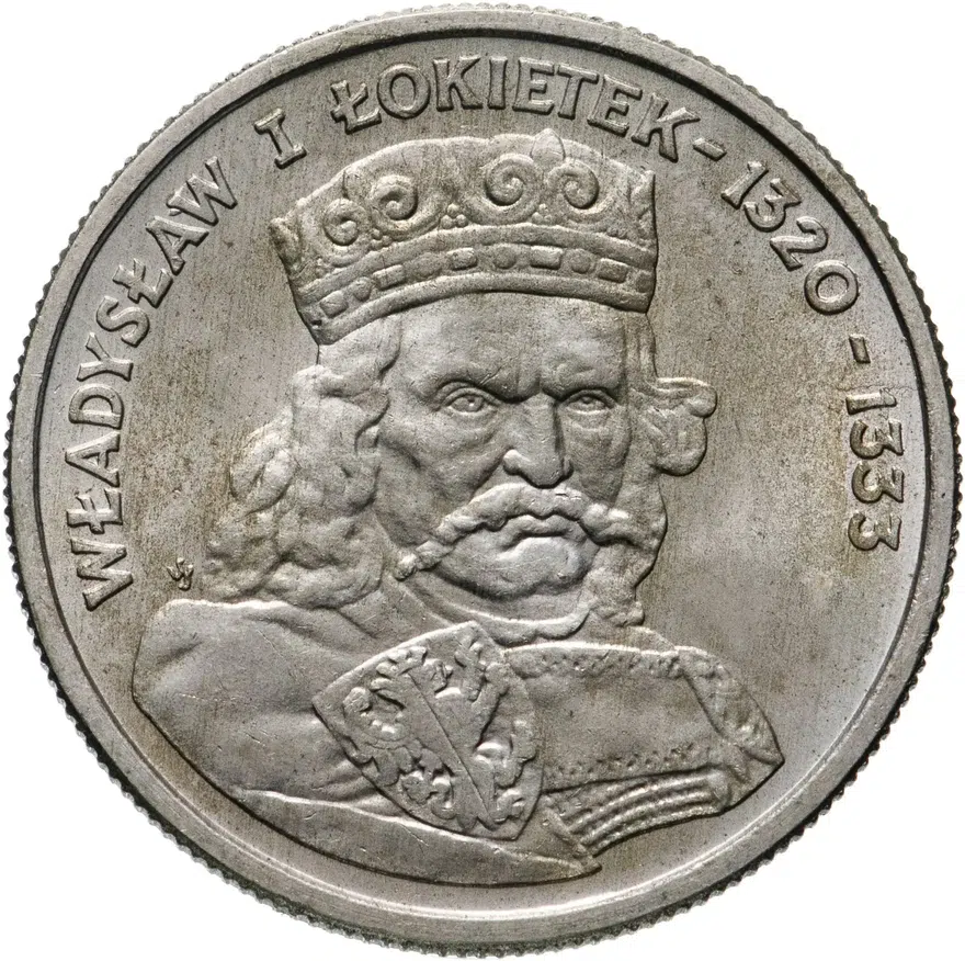 Польша 100 злотых (zlotych) 1986  Польские правители - Король Владислав I Локоток, аверс