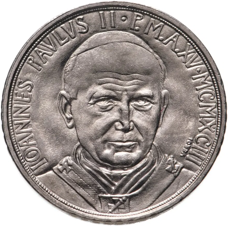 Ватикан 100 лир (lire) 1993