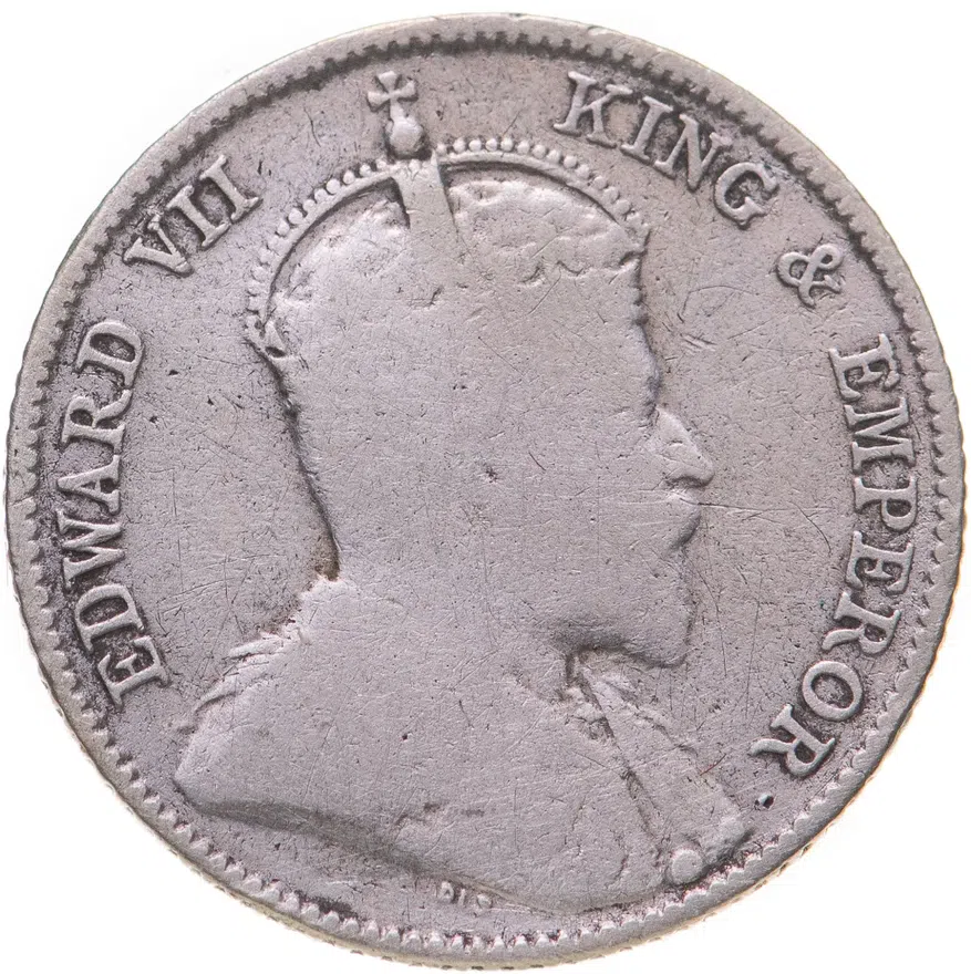 Стрейтс Сетлментс 10 центов (cents) 1902, реверс