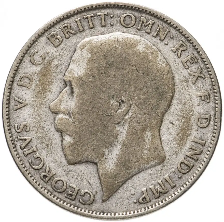 Великобритания 2 шиллинга (флорин, shillings) 1924, реверс