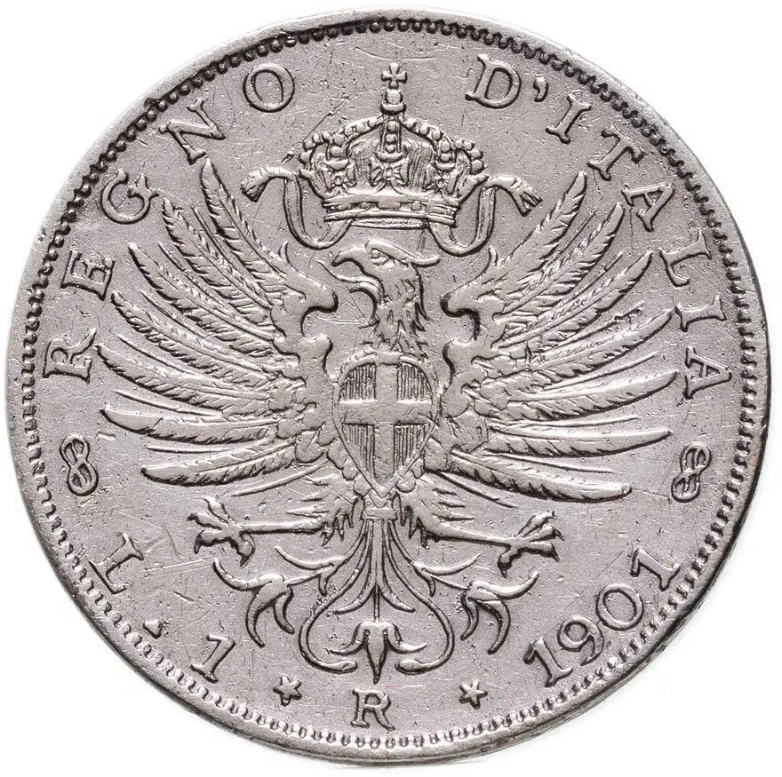 Италия 1 лира 1901