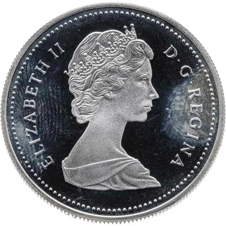 Канада 1 доллар (dollar) 1988  250 лет кузницам Сен-Мориса, реверс