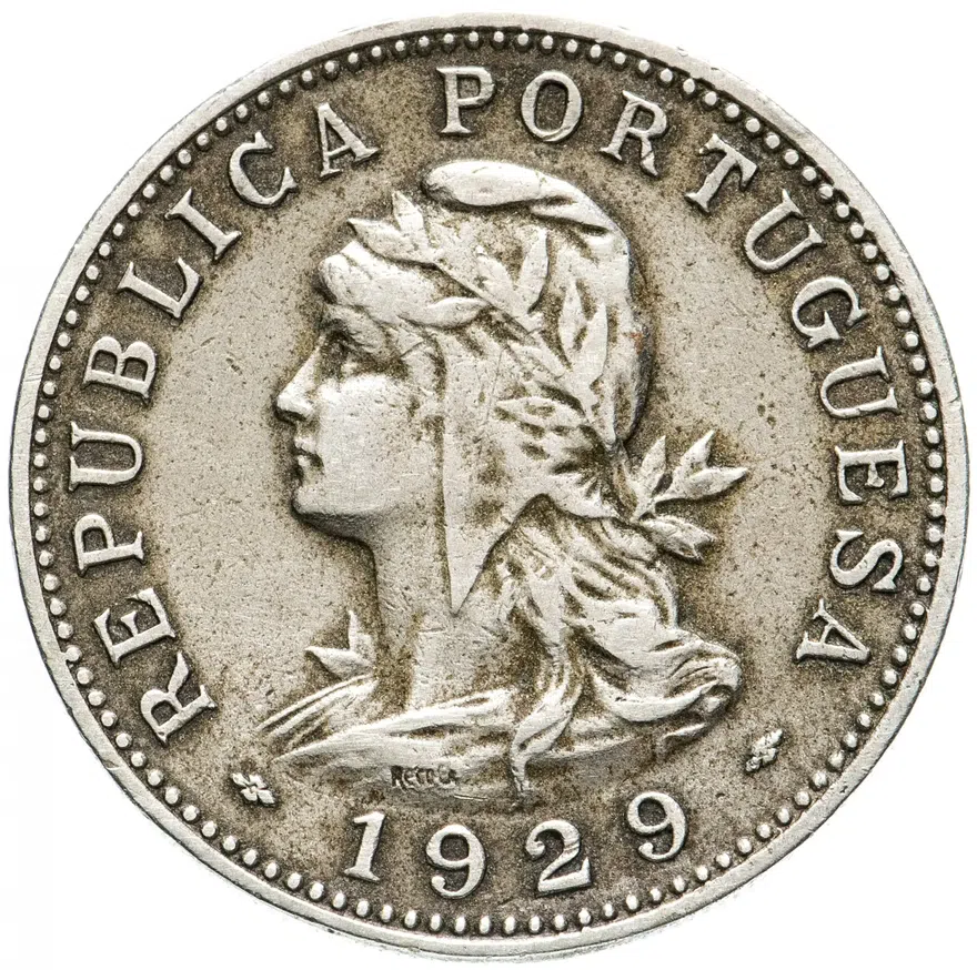 Сан-Томе и Принсипи 50 сентаво (centavos) 1929