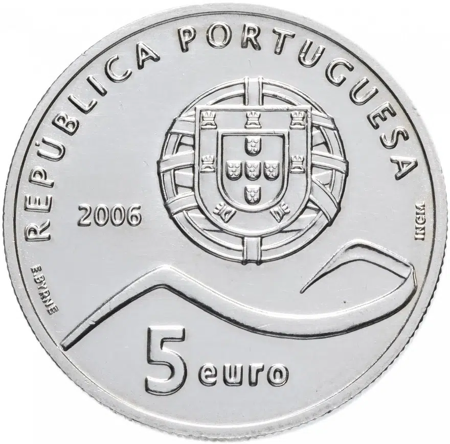 Португалия 5 евро (euro) 2006 "ЮНЕСКО -город Синтра"