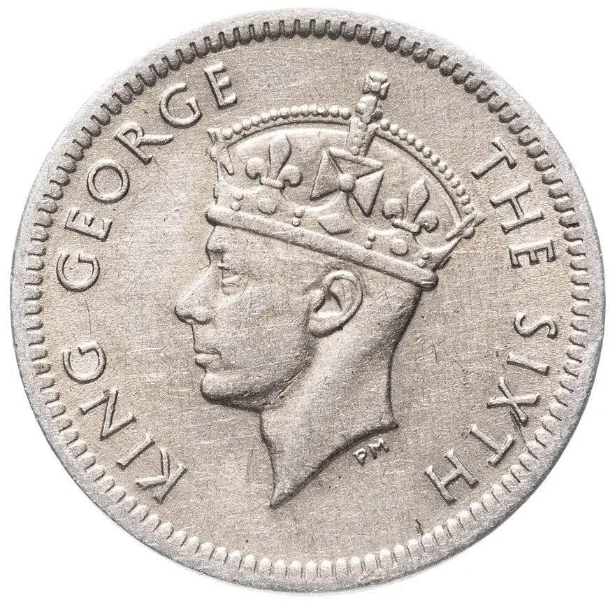 Южная Родезия 3 пенса (pence) 1952, реверс