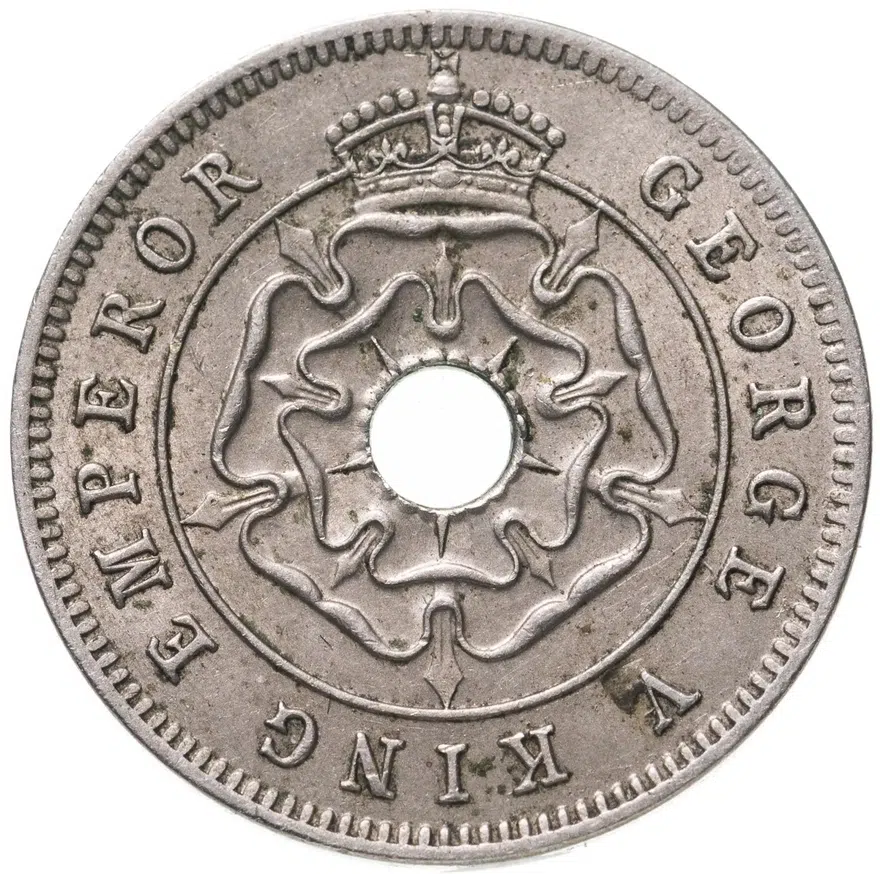 Южная Родезия 1/2 пенни 1934, реверс