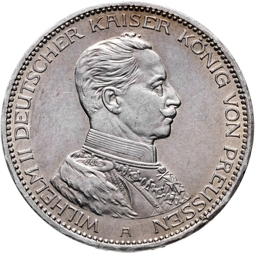 Германия (Империя) 3 марки (mark) 1914 A  Пруссия