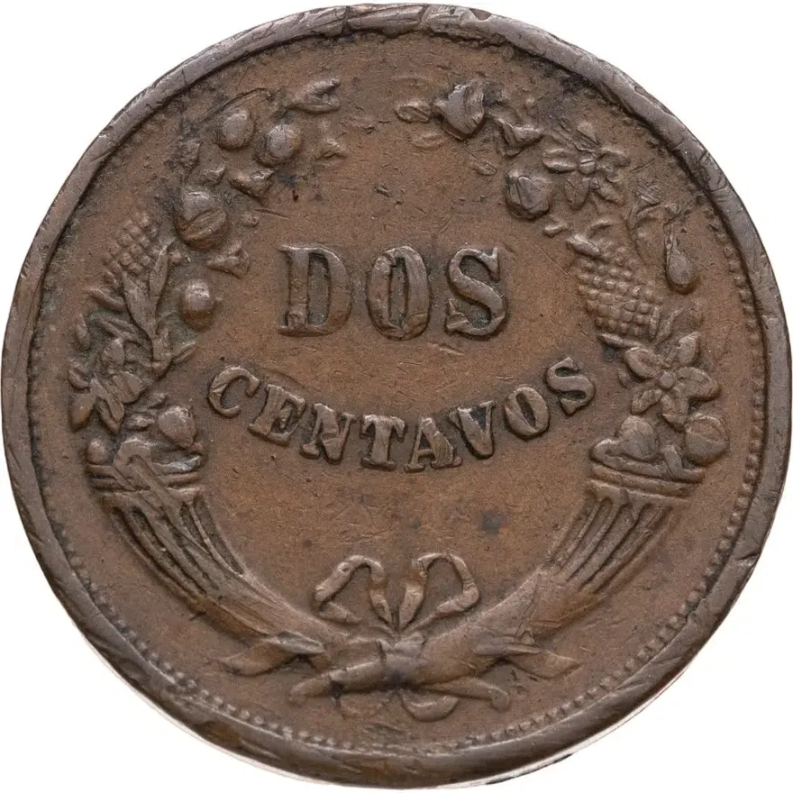 Перу 2 сентаво (centavos) 1933