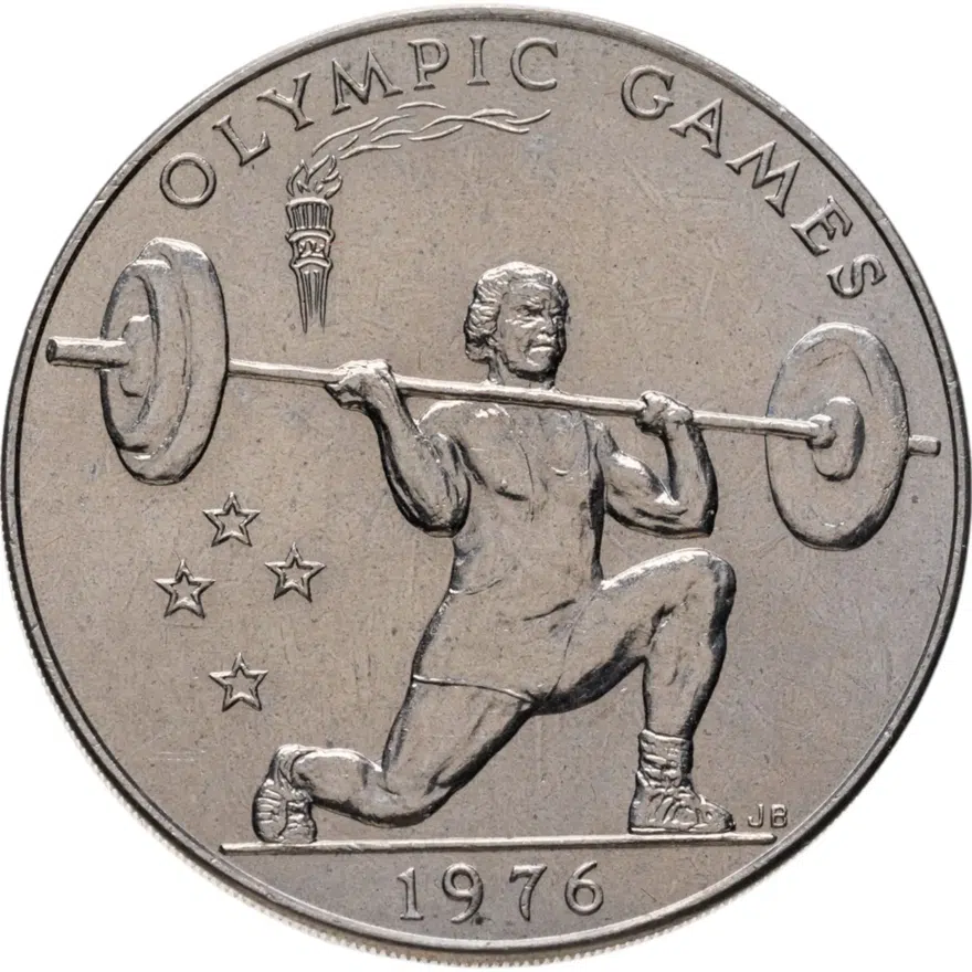 Самоа 1 тала (tala) 1976  XXI Летние Олимпийские игры 1976, Монреаль
